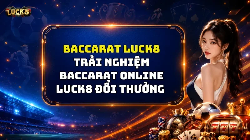 Baccarat Luck8 - Trải Nghiệm Baccarat Online Luck8 Đổi Thưởng 2026
